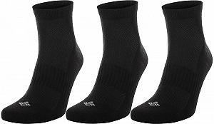 Носки Columbia NEW COTTON QUARTER 3 PACK NCQS3PCLB-BLK, L, 39-42 - Фото 1