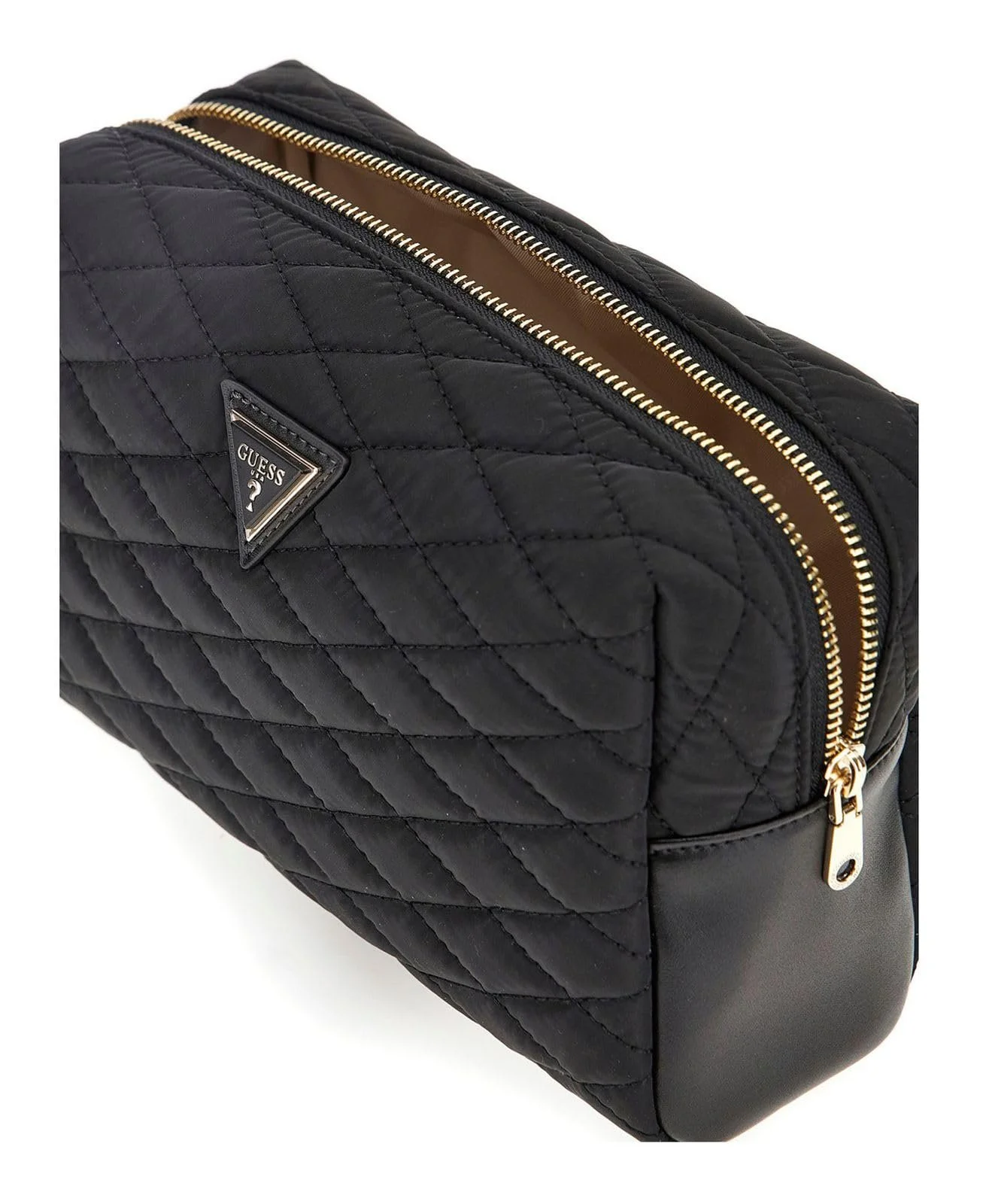 Косметичка GUESS Top Zip Cosmetic Bag L Чорний, фото №3