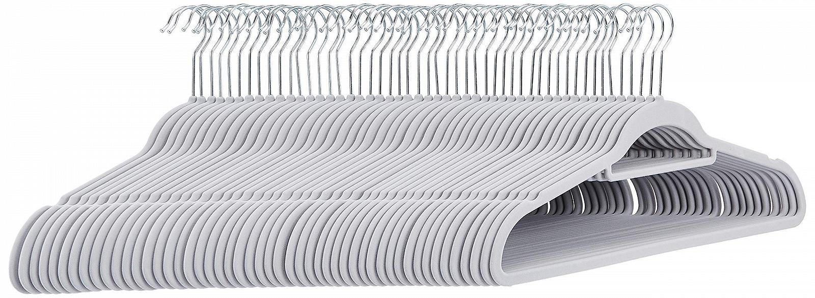 Вешалки для костюмов/одежды Amazon Basics, характеристики, цвет отсутствует, фото №1