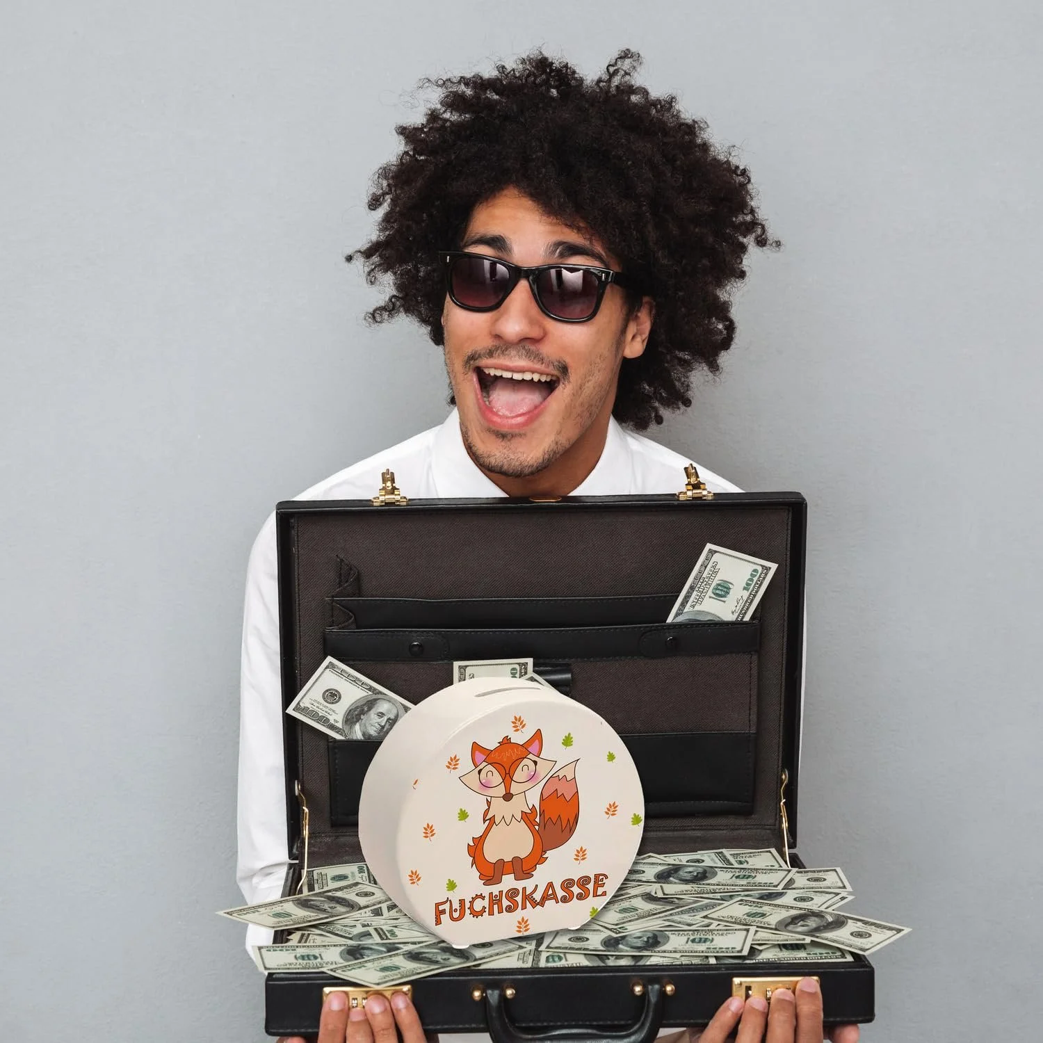 Скарбничка Fuchskasse Лисиця Керамічна Для дітей, фото №5