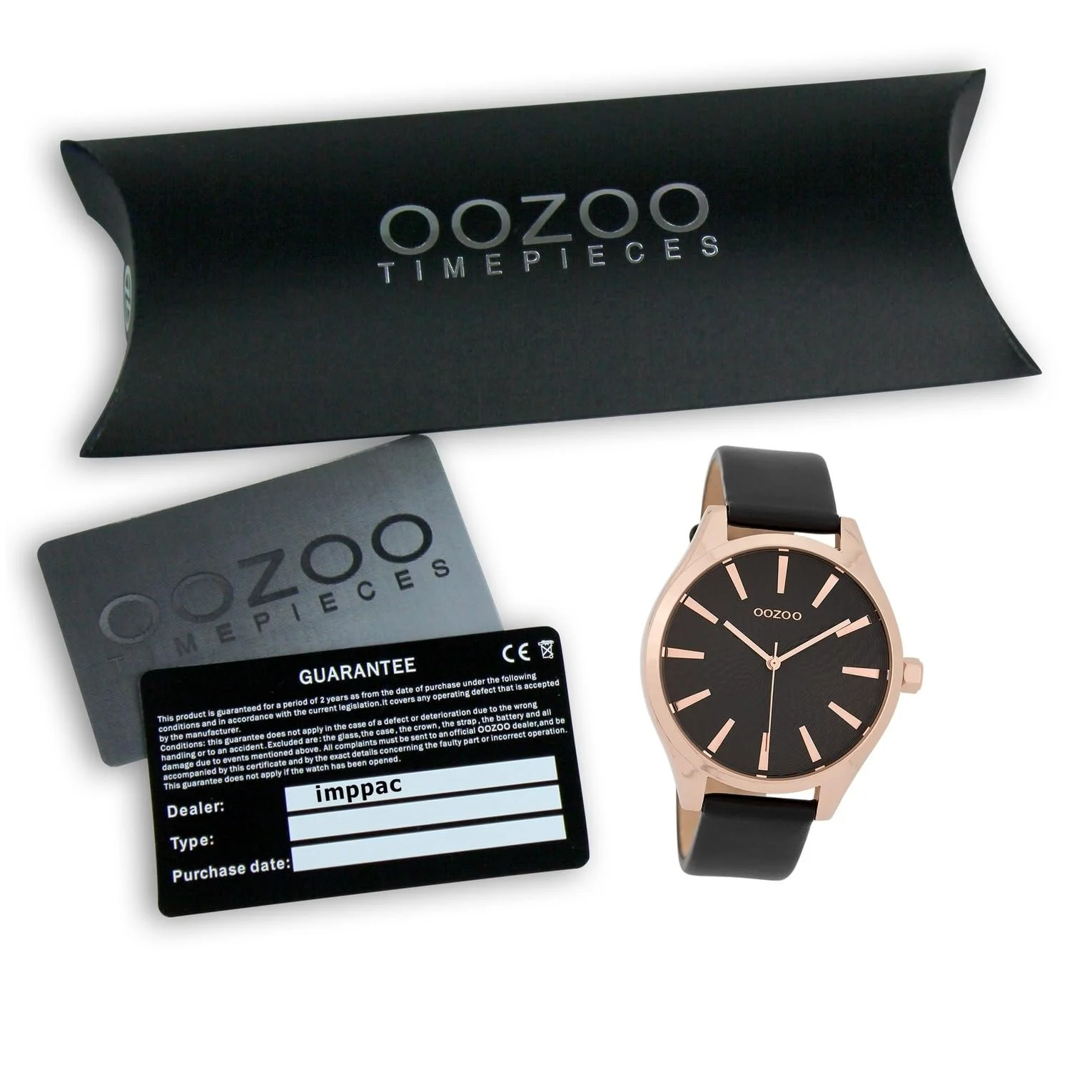 Годинник OOZOO Timepieces Black C9689 (42 мм), фото №4 Годинник OOZOO Timepieces Black C9689 (42 мм), фото №4