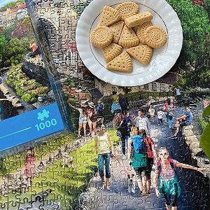 Пазл Gibsons Knaresborough Historical Viaduct Steam Train 1000 деталей экологичный цена на synthetic.ua - Фото 1 Пазл Gibsons Knaresborough Historical Viaduct Steam Train 1000 деталей экологичный synthetic.ua - Фото 1