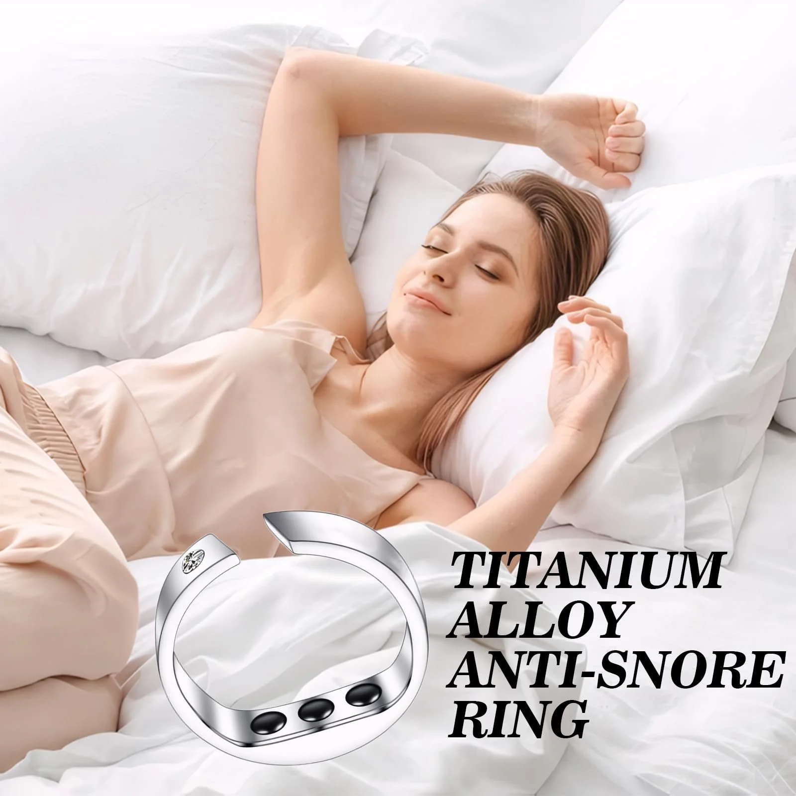 Кільце проти хропіння Регульоване 2 шт., фото №4