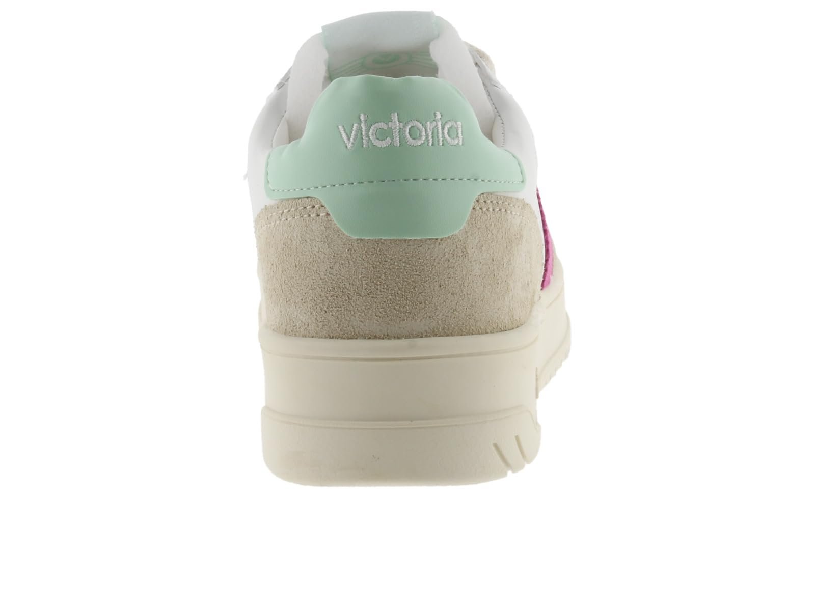 Кеди Victoria Seul Унісекс Шкіряний Ефект & Кольорові & Вставки зі Сплітової Шкіри в Контрастних Кольорах 1257101, фото №3