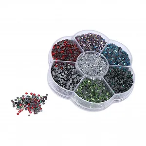 Стрази Круглі 7 кольорів synthetic.ua - Фото 1