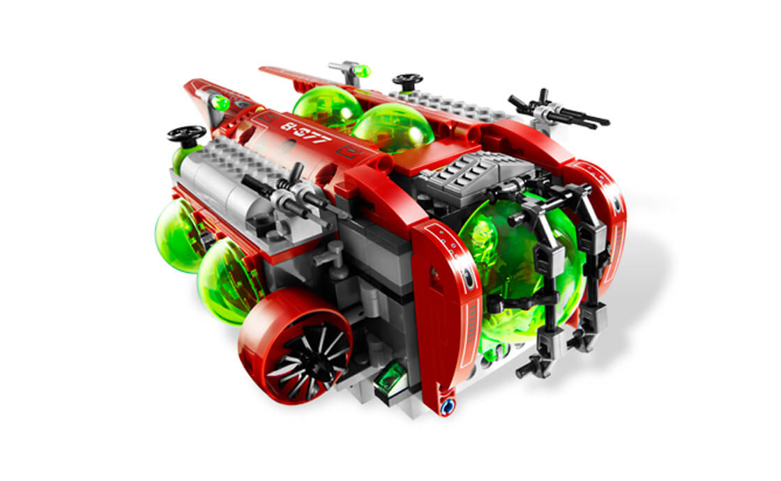 Конструктор Лего LEGO Atlantis Штаб исследования Атлантиды (8077), фото №3