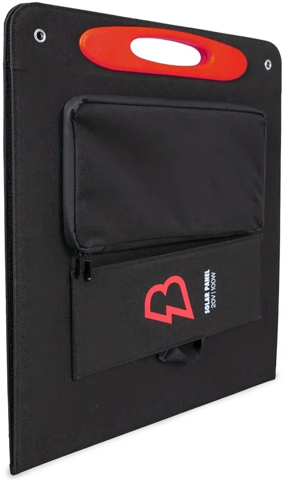 Портативна сонячна панель Bimson Power BP100WSP 100 Вт  USB-C / USB-A  (монокристалічна), фото №2