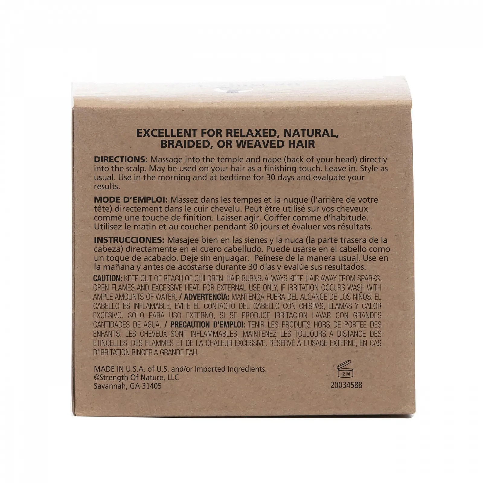 Бальзам Dr. Miracles Temple and Nape Gro 113 г/4 унции, фото №3