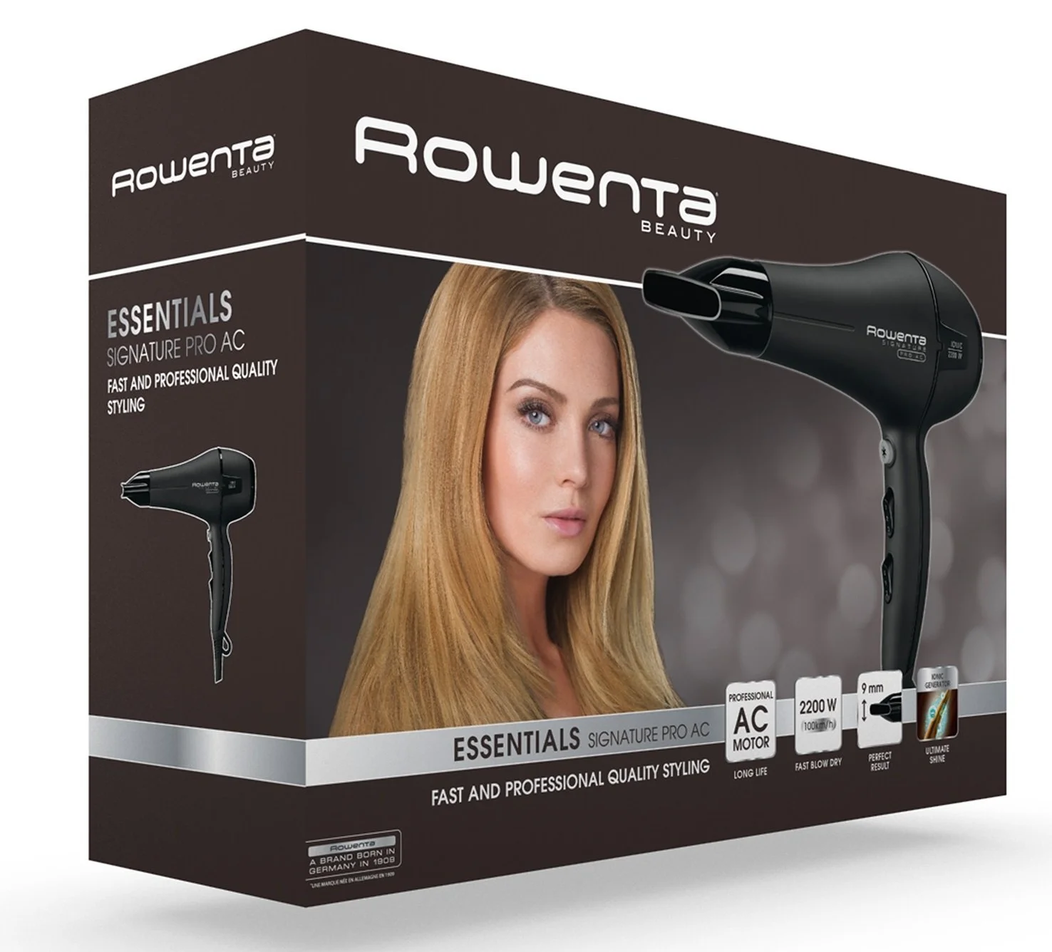 Фен Rowenta CV7810F0 / 2200 Вт / Чорний, фото №4
