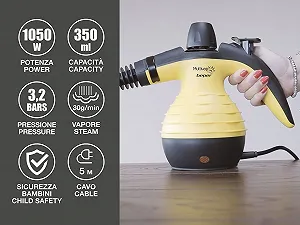 Пароочисник Beper 1050 W 350 мл 9 аксесуарів synthetic.ua - Фото 1