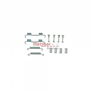 Комплект аксессуаров, колодки стояночного тормоза METZGER 105-0801 для BMW, задний мост - Фото 1