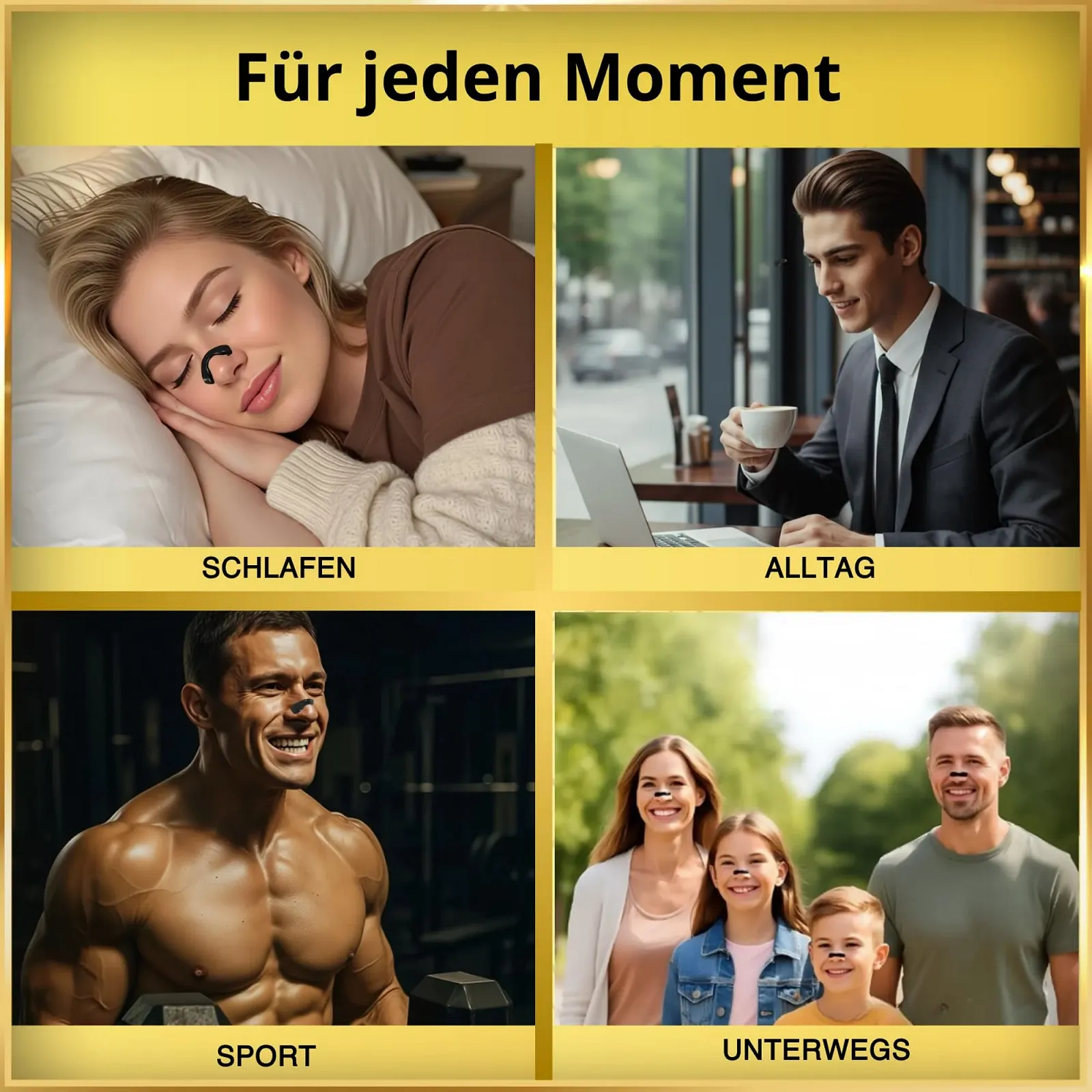 Магнітна наклейка на ніс проти хропіння, фото №2