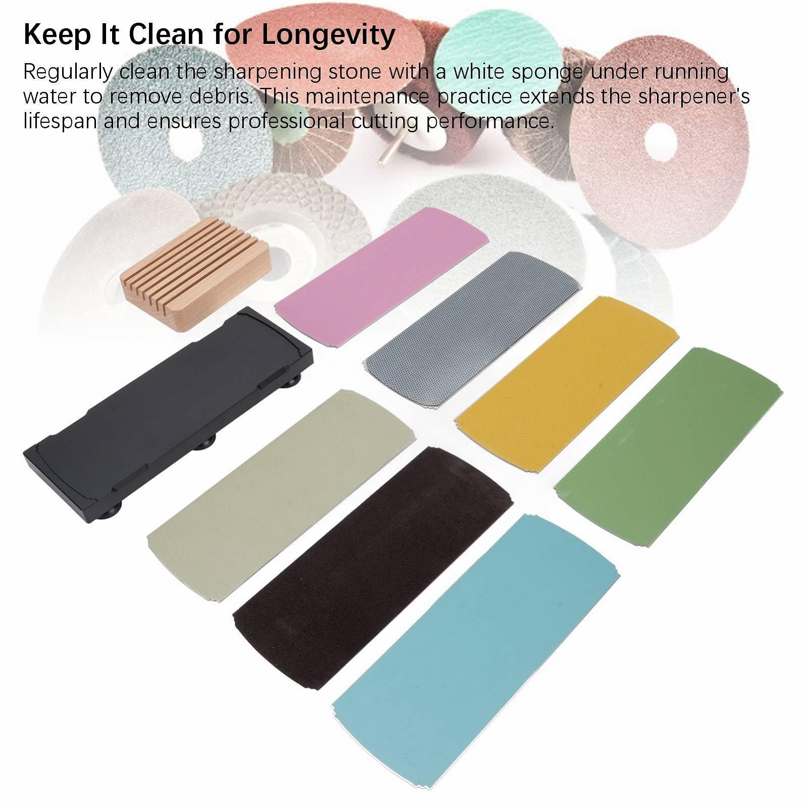 Точило для ножів магнітна Qcwwy 3 етапи заточування, фото №4 Точило для ножів магнітна Qcwwy 3 етапи заточування, фото №4