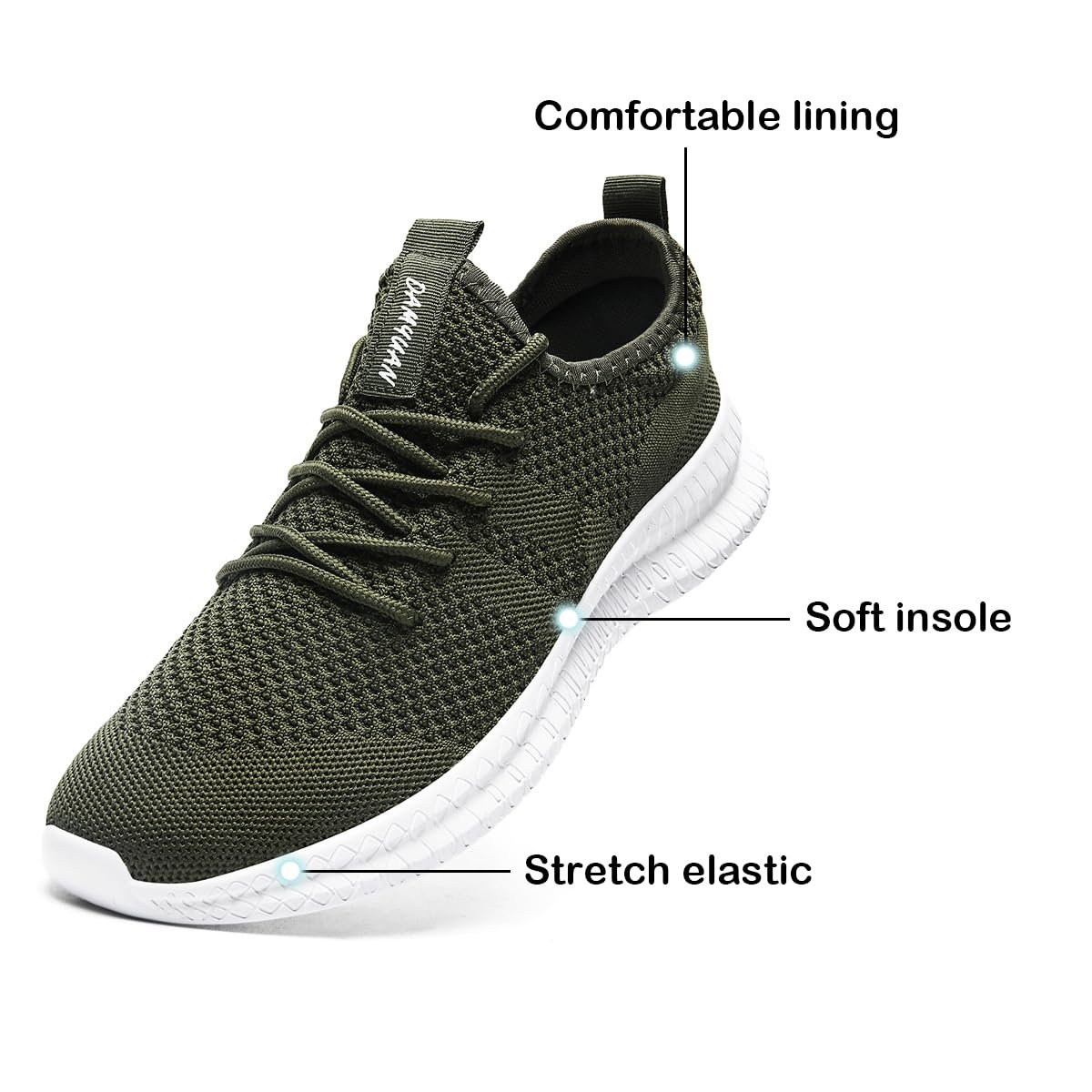 Кроссовки VGPSFN Мужские для бега, ходьбы, тенниса, спорта, тренажерного зала, повседневные, удобные, легкие, нескользящие, дышащие, модные, для тренировок, фото №5