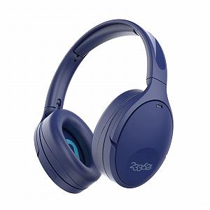 Наушники 233621 Bluetooth Шумоподавляющие [100 часов прослушивания] Накладные Беспроводные с микрофоном, Премиум звук, Быстрая зарядка, Совместимость с iOS и Android (Синие) - Фото 1