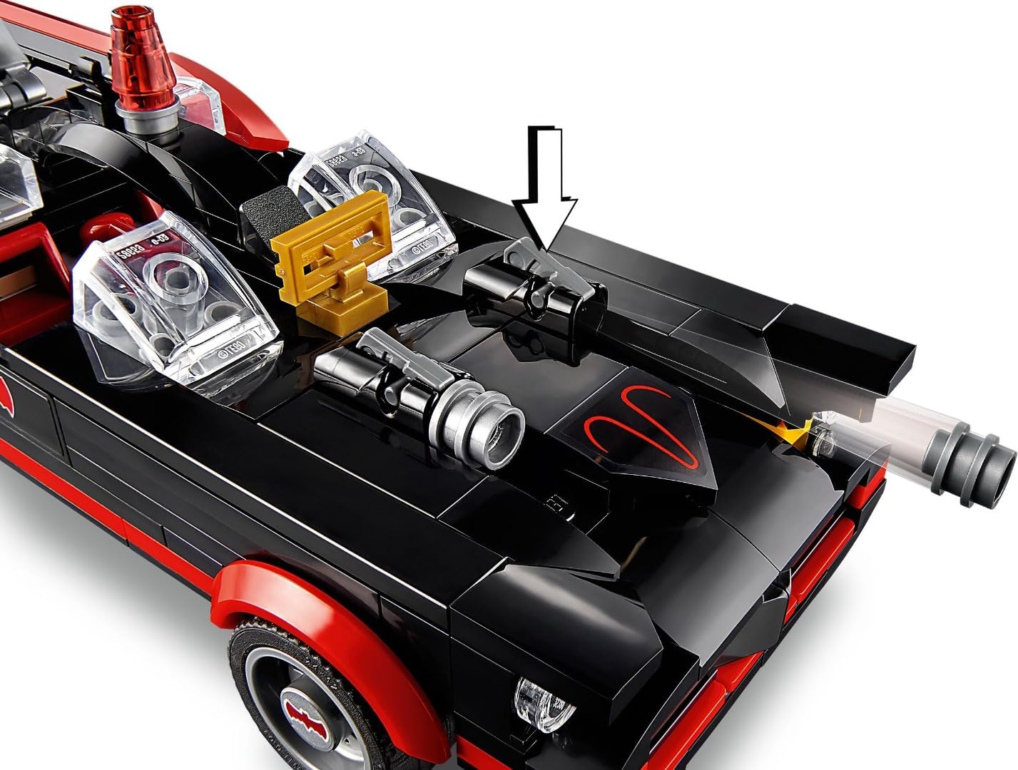 Batmobile LEGO Super Heroes серия теле классика 76188, фото №6