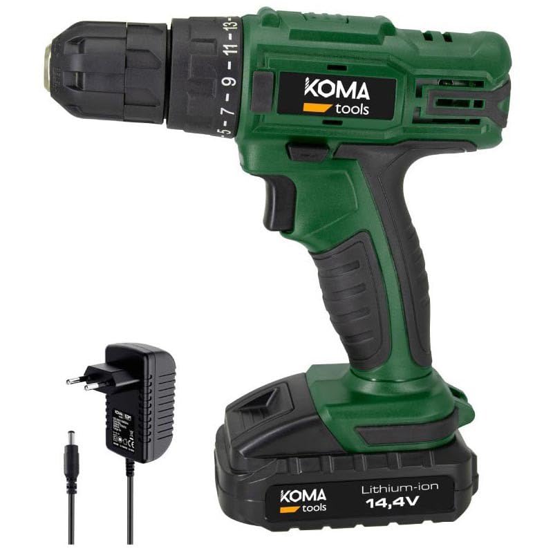 Шурупокрут Bohrmaschine Koma Tools 22 Nm Grün, фото №2