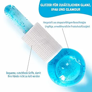 Кулі Крижані для Обличчя, 2 шт, Блакитні synthetic.ua - Фото 1