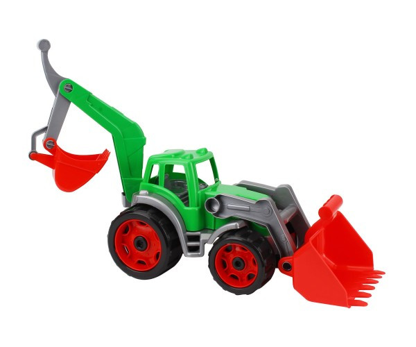 Іграшка Трактор з двома ковшами ТехноК арт.3671, фото №1 Іграшка Трактор з двома ковшами ТехноК арт.3671, фото №1