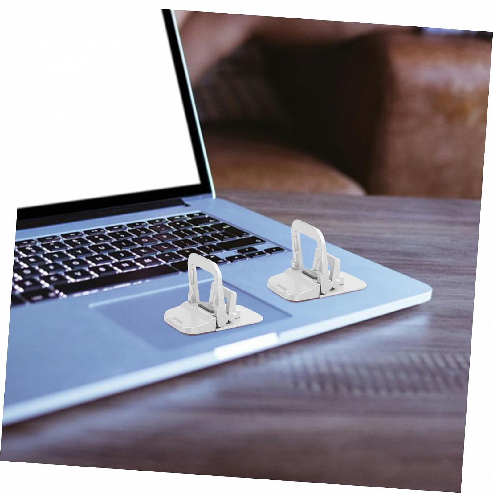 Підставка для ноутбука складана SOIMISS 2 шт з алюмінієвого сплаву, ергономічна, фото №2