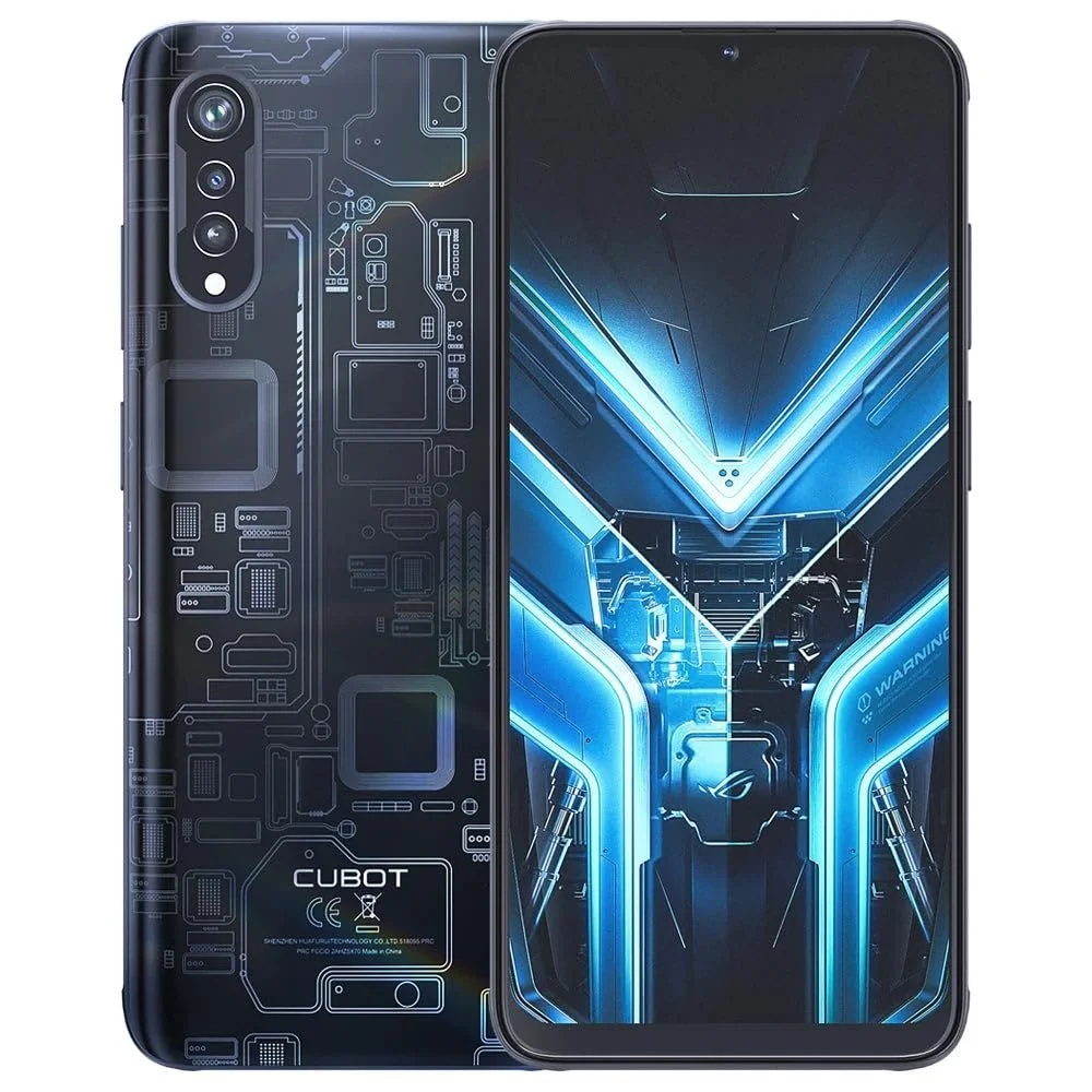 Смартфон CUBOT X70 6.58 дюйма FHD+ 12/256 GB 100 MP 5200 mAh Android 13 Space Black, фото №1 Смартфон CUBOT X70 6.58 дюйма FHD+ 12/256 GB 100 MP 5200 mAh Android 13 Space Black, фото №1