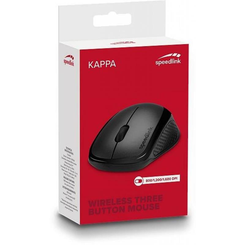 Миша бездротова SpeedLink Kappa (SL-630011-BK) Black USB, фото №4