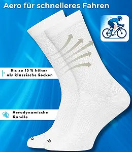 Велосипедные носки Todo для мужчин и женщин, дышащие носки для шоссейного велосипеда, мужские велосипедные носки с мотивом, носки для бега synthetic.ua - Фото 1