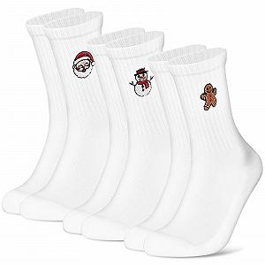 Теннисные носки Funny Cotton Sports Socks с рисунком Aperol, 3 пары - Фото 1