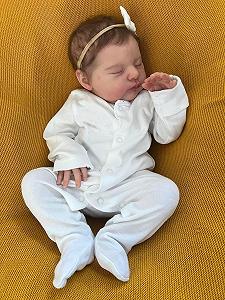 Кукла Anano Reborn 48 см Реалистичная Кукла Baby Dolls Силикон Reborn Baby Dolls с Одеждой и Соской synthetic.ua - Фото 1