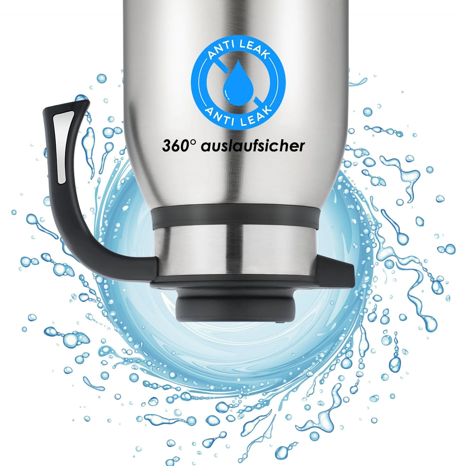 Термос-кавник 2 л, Нержавіюча сталь, Кавник з подвійною вакуумною ізоляцією, фото №5