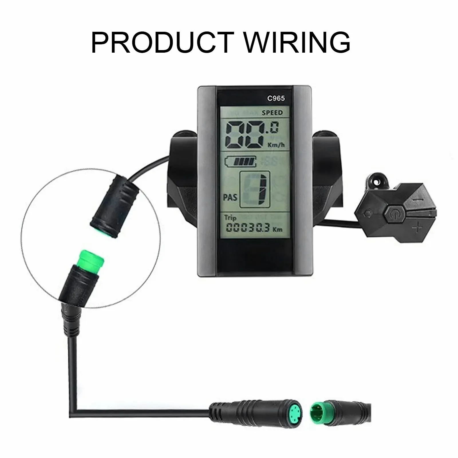 Удлинитель кабеля для электровелосипеда E Bike 5-Pin Waterproof, фото №8