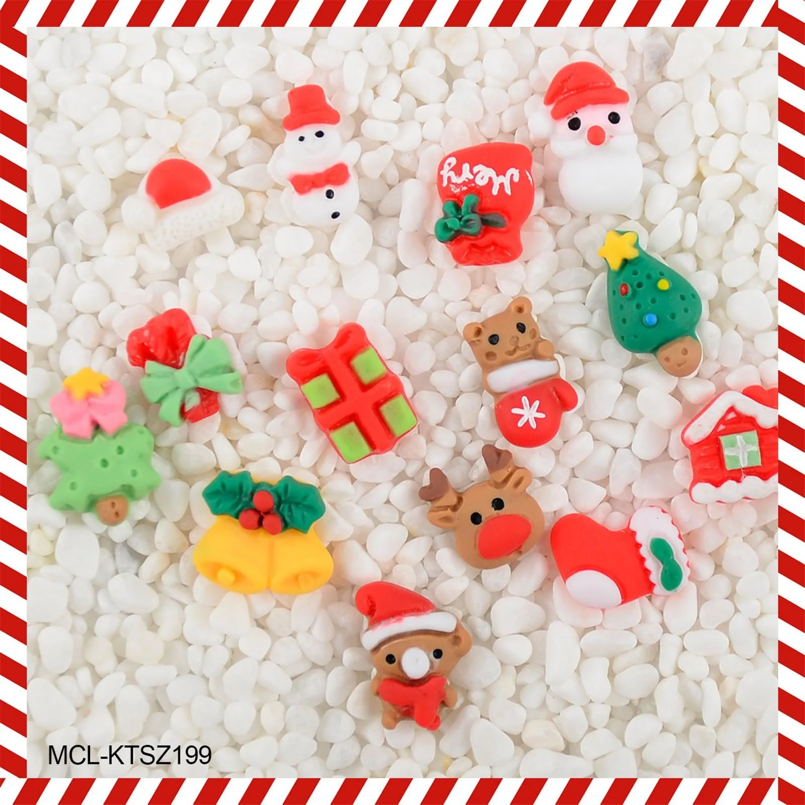 Искусственные украшения для ногтей Bastelbedarf Рождественские для украшения, фото №6