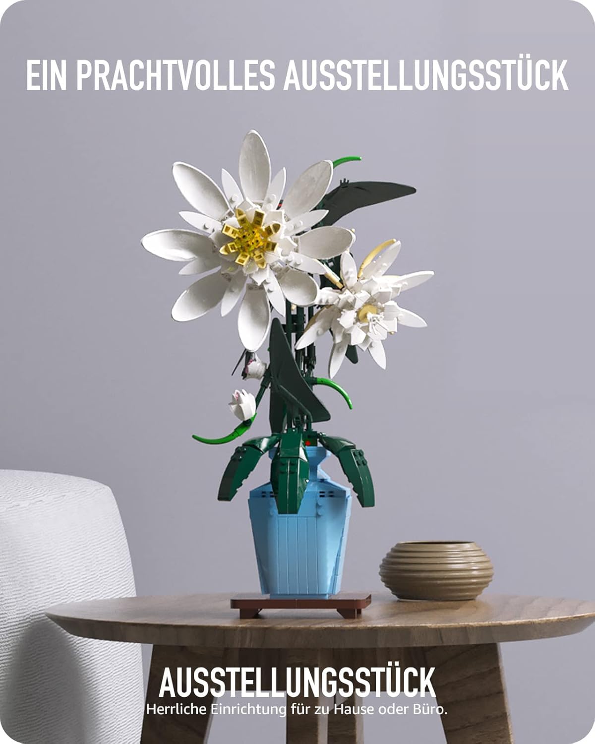 Блоки для гри COIL Building Epiphyllum Night Bloomer 678 штук, фото №3