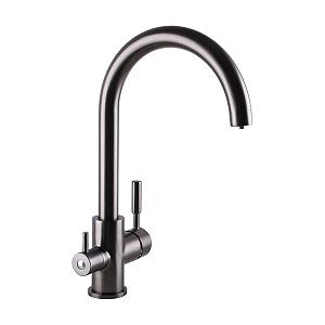 Змішувач для кухні під осмос Globus Lux LAZER GLLR-0333-11-GRAPHITE - Фото 1