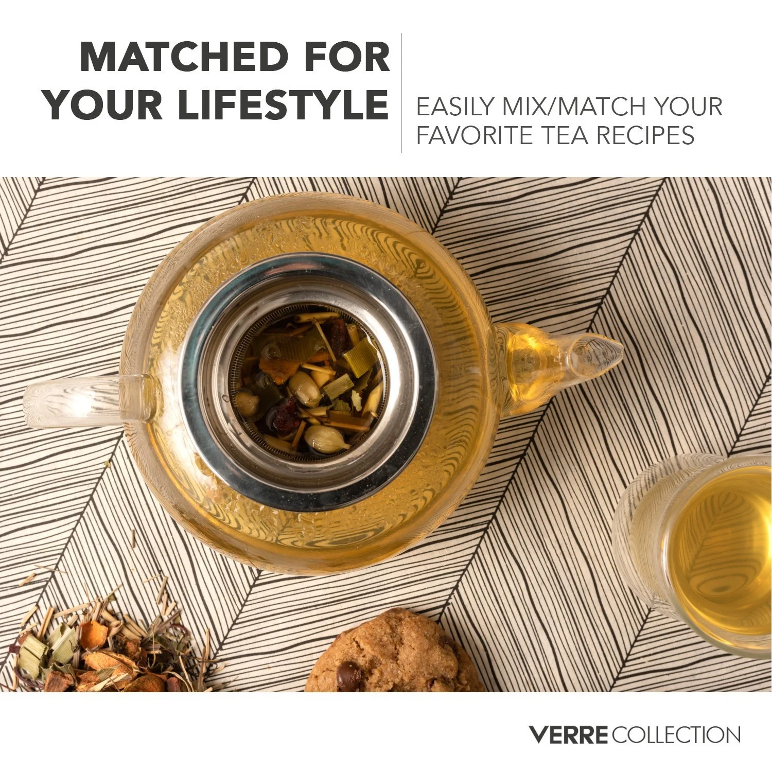 Чайник-заварник Verre Collection 800 мл, фото №5