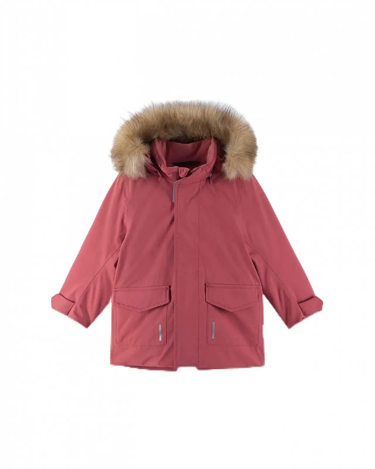 Дитяча зимова куртка Reima ReimaTec Mutka (5100037B-3940) Рожева з капюшоном, фото №1