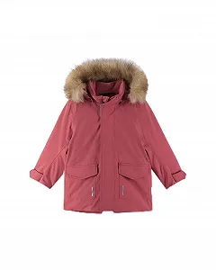 Дитяча зимова куртка Reima ReimaTec Mutka (5100037B-3940) Рожева з капюшоном - Фото 1