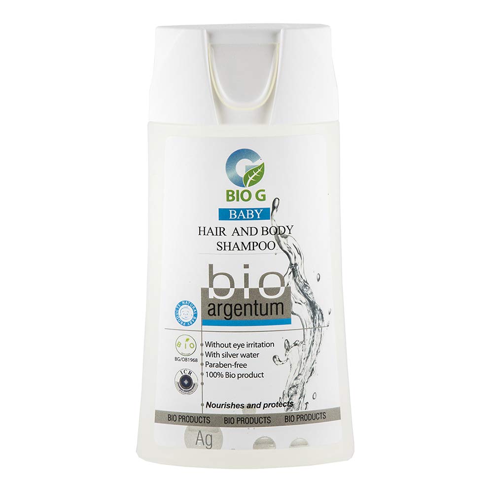 Шампунь Bio G Natural Baby з колоїдним сріблом для волосся та тіла 200 мл, фото №1