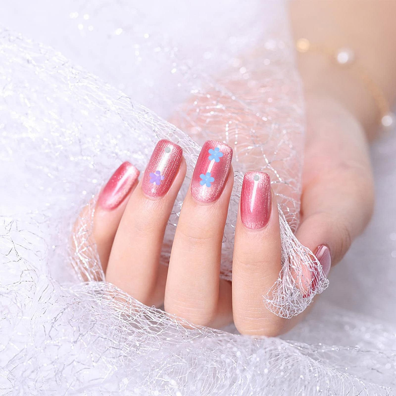 Квітка Набір для декорування із змішаних смол 6 штук Упаковка з 6 штук, фото №3