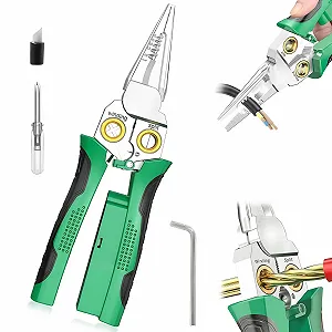 Стриппер 8-в-1 с тестером напряжения 12-250V AC/DC многофункциональный - Фото 1