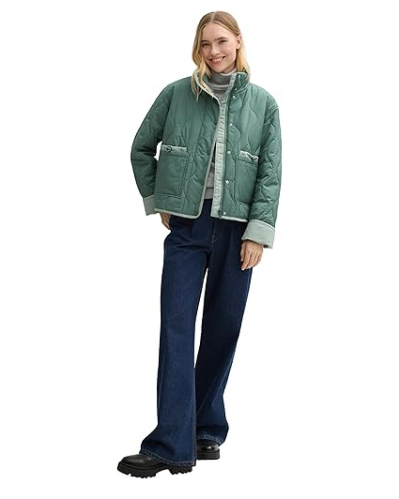 Куртка Denim Women's 1044454-19643 Tom Tailor Бірюзовий M, фото №3