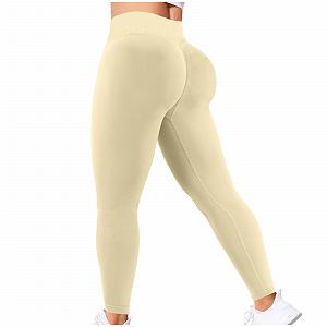 Легінси Для фітнесу жіночі tsaChick Scrunch Butt Lifting, з високою посадкою, Для контролю живота, безшовні, зимові, Push Up, Для тренувань, спортивні - Фото 1