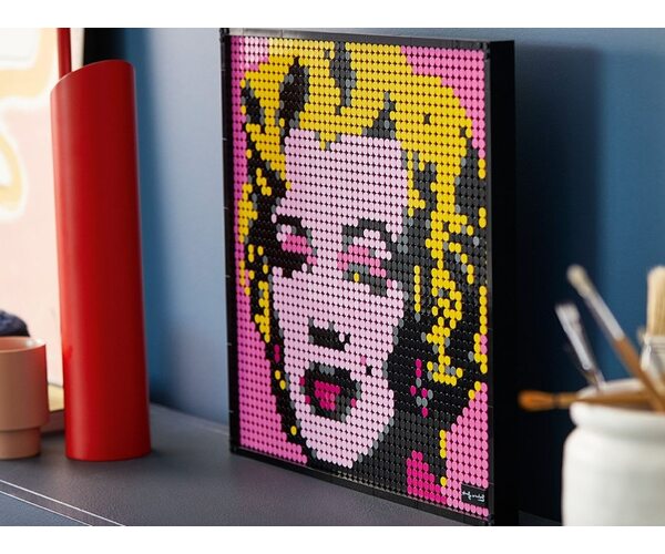 Конструктор LEGO Art Мэрилин Монро Энди Уорхола 31197, фото №7 Конструктор LEGO Art Мэрилин Монро Энди Уорхола 31197, фото №7