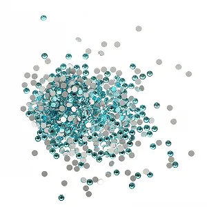 Набор Хрустальные стеклянные стразы для ногтей EXCEART Плоские бриллианты для ногтей - Фото 1