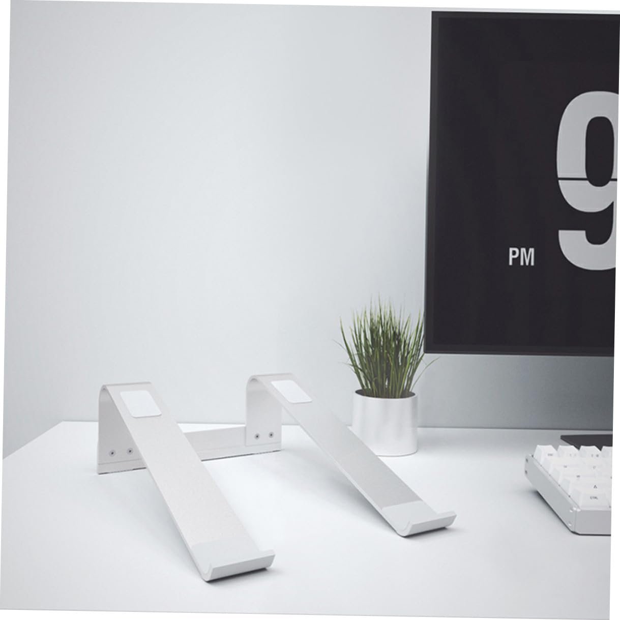 Підставка для ноутбука Homoyoyo алюмінієва вентильована ергономічна легка портативна, фото №2