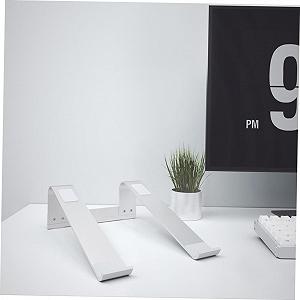 Підставка для ноутбука Homoyoyo алюмінієва вентильована ергономічна легка портативна synthetic.ua - Фото 1