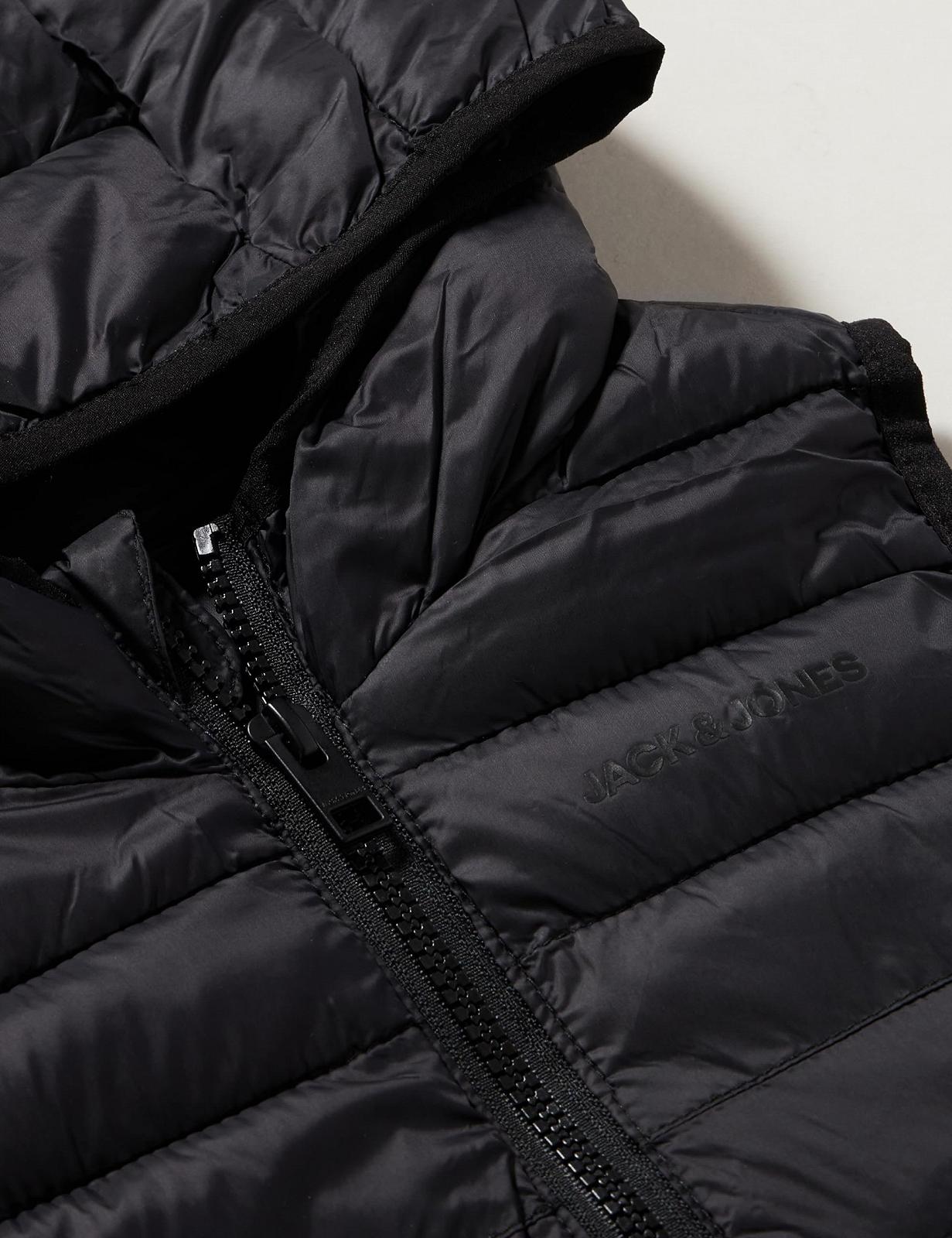 Жилет для мальчиков стеганый с капюшоном JACK & JONES Jconew Pocket Hood Bw Jnr, фото №2