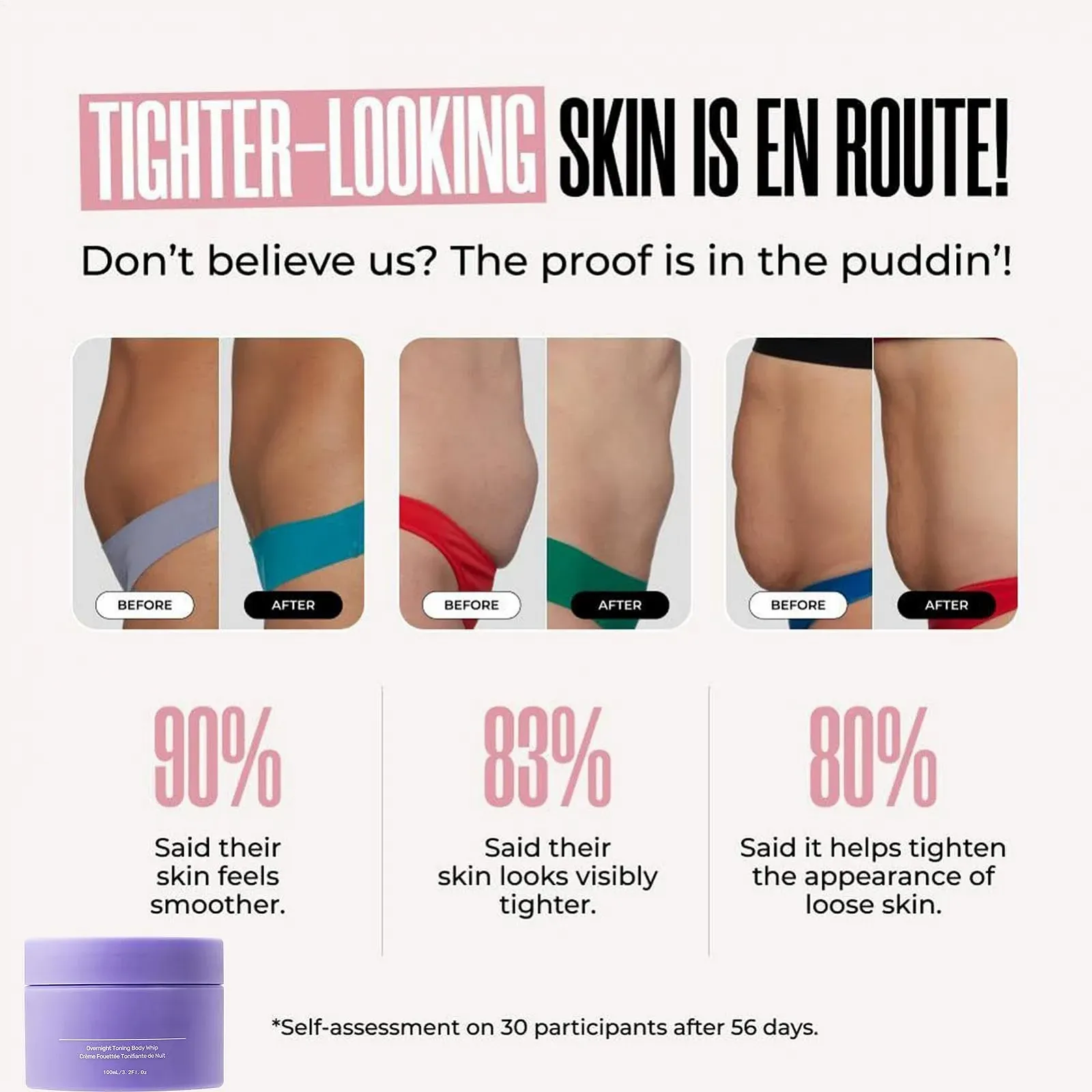 Лосьйон для підтяжки шкіри, крем для тіла, зволожуючий крем від розтяжок 100 мл для жінок руки стегна живіт, легкий і легко вбирається, фото №5 Лосьйон для підтяжки шкіри, крем для тіла, зволожуючий крем від розтяжок 100 мл для жінок руки стегна живіт, легкий і легко вбирається, фото №5