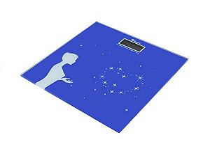 Весы напольные Domotec YZ-1604 девушка с сердцем - Фото 1