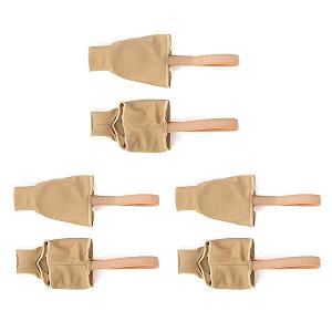 Коректор великого пальця стопи 3 пари з нековзким ременем і гелевими подушечками - Фото 1